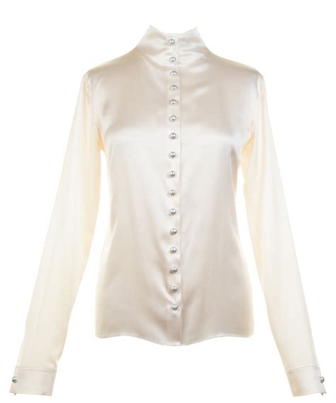 chanel silk blouses